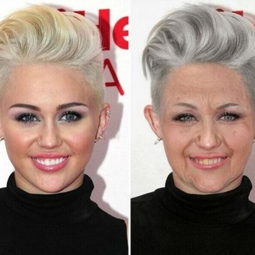 10 versões realistas de celebridades envelhecidas feitas no Photoshop
