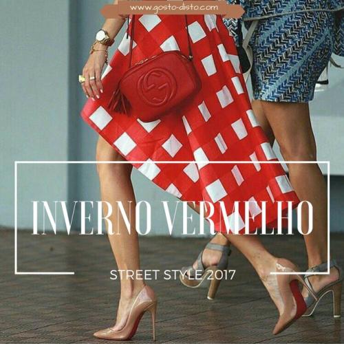 Inverno vermelho - esta é a principal cor do inverno 2017