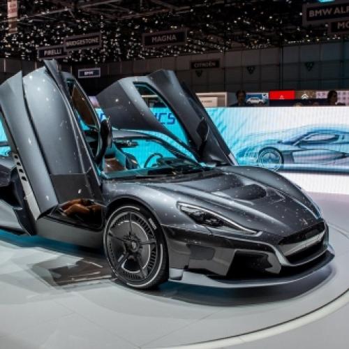 O carro elétrico da Rimac que vai de 0 a 100 em apenas 1,86 segundos.