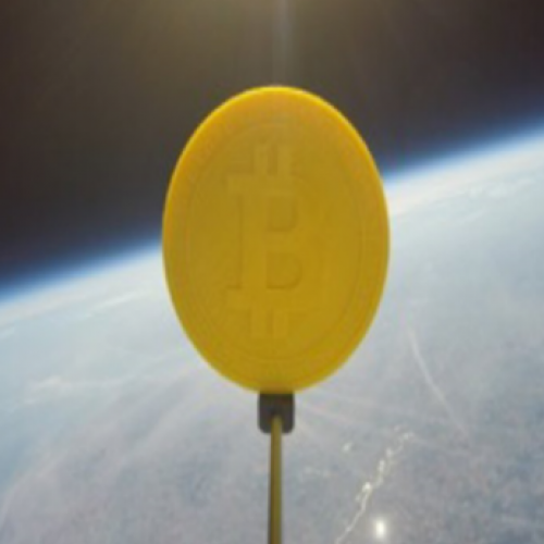 Primeiro Bitcoin enviado ao espaço