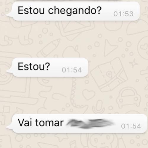 Aquela conversa sem sentido com amigo