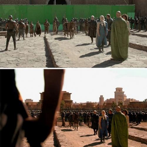 O antes e o depois dos efeitos especiais nas cenas do cinema