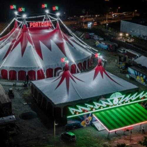 Circo Portugal Internacional, um dos maiores do mundo, começa a ser mo