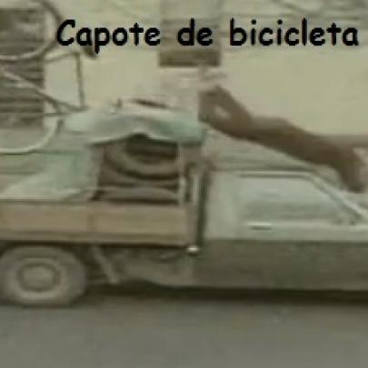 Capote de bicicleta - Falling from bike