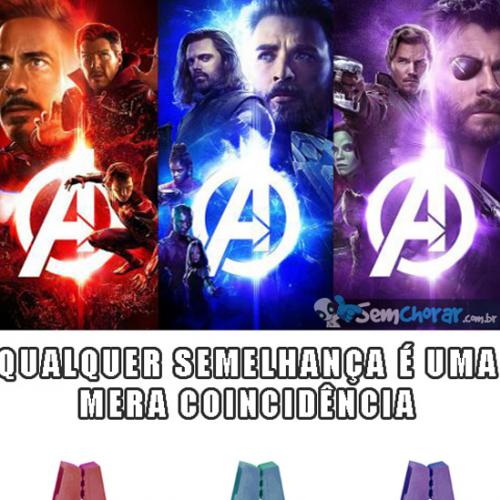 Marketing de vingadores (Avengers) que ninguém sabia