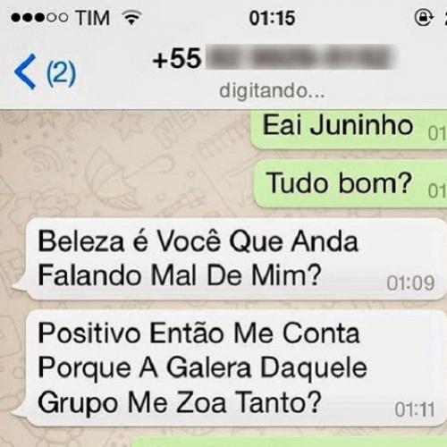 Usando whatsapp, sem saber o que é whatsap.