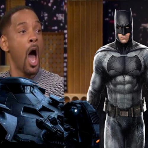 Will Smith revela sua hilária reação ao ver o Batman no set de filmage