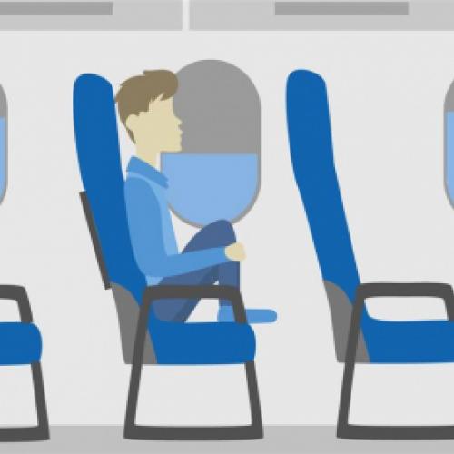 Assentos dos voos norte-americanos podem ficar ainda mais apertados