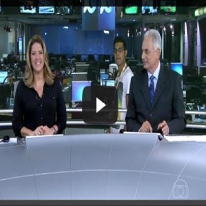 Estagiário invade Jornal da Globo