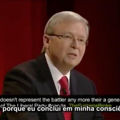 Ministro autraliana cala pastor preconceituoso em rede nacional