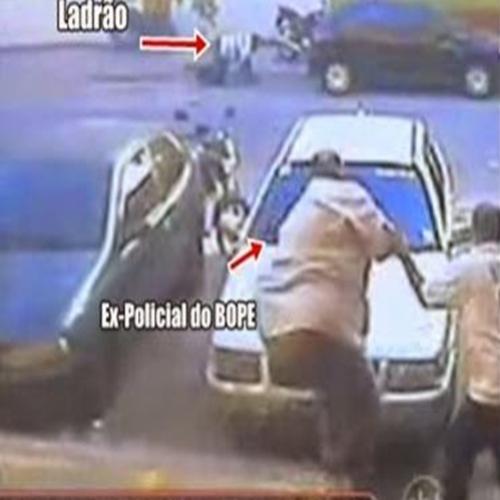Ex-policial do BOPE reage a assalto e mata bandido