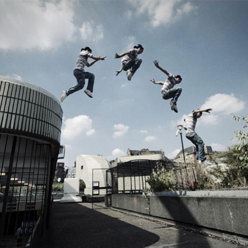 Veja o mundo pelos olhos de um atleta de parkour