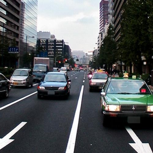 A cordialidade dos japoneses no trânsito
