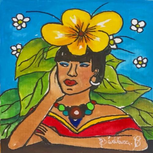 Nossa menina superpoderosa, Bárbara Côrrea na 10ª Edição da Exposição 