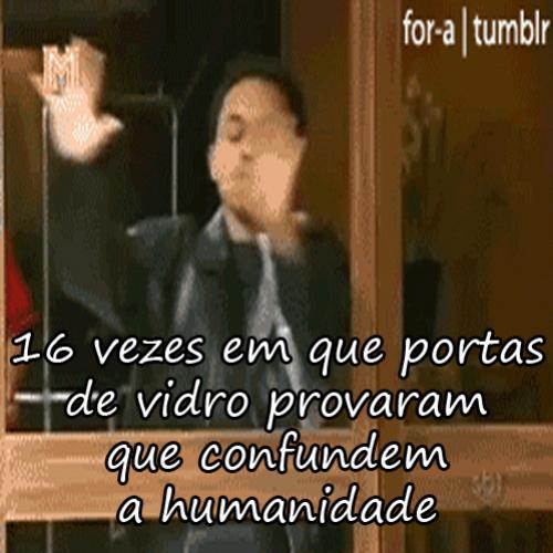 16 vezes em que portas de vidro provaram que confundem a humanidade