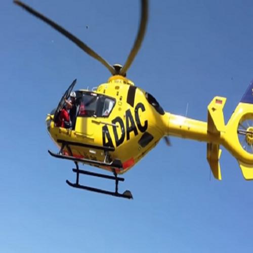 Piloto de helicóptero realiza pouso ousado na Alemanha