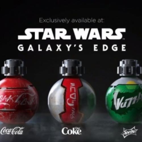 Coca cria garrafas especiais para os parques ‘Star Wars’ na Disney