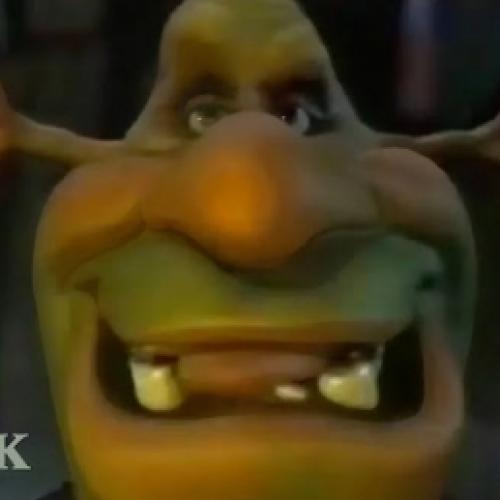 Veja o teaser do Shrek original, ele era bem diferente