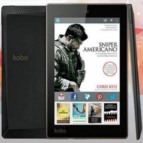 O e-reader Kobo Arc 7HD se destaca pelo tamanho de sua tela