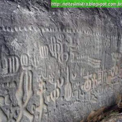 As misteriosas inscrições da pedra de Ingá