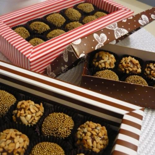 Como fazer embalagem para brigadeiro gourmet