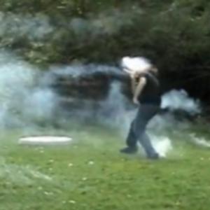 Headshot: Brincadeira com rojão acaba mal
