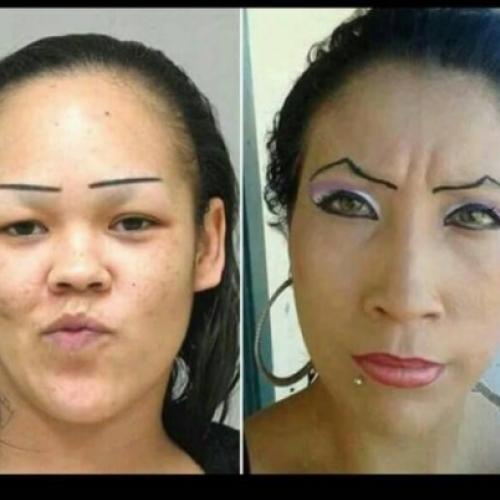 Imagens que provam que nem toda mulher sabe fazer as sobrancelhas 