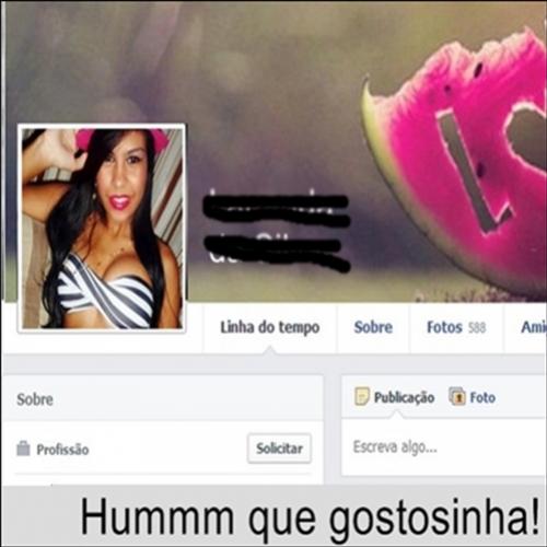 Gostosinha do Facebook... Não pera!