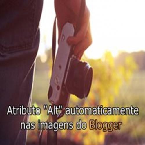 Adicionar o atributo Alt automaticamente nas imagens