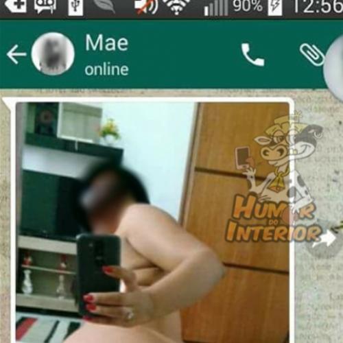 Quando a sua mãe manda nudes errado para você no WhatsApp 