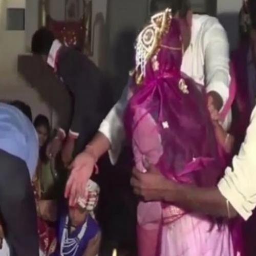 Nesta semana, cenas de um casamento na índia chocaram o mundo 