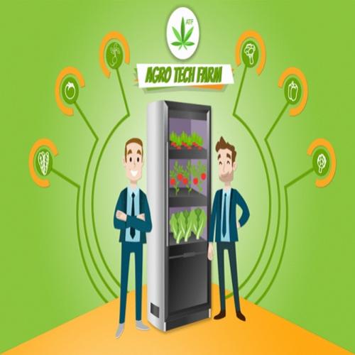 A ico da agrotechfarm: comece uma dieta orgânica com o atf homegrower