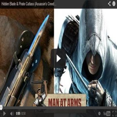 Ferreiro recria incríveis espadas do Assassin’s Creed