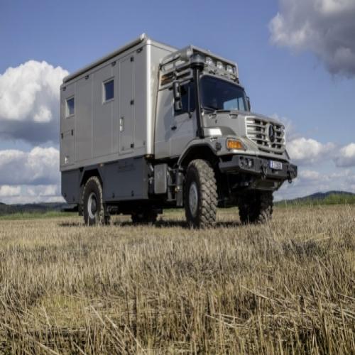 Mercedes-Benz transforma Unimog em motorhome de luxo