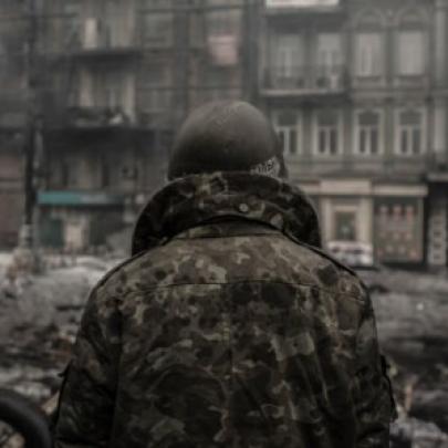 Retratos das manifestações na Ucrânia