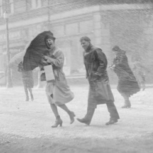 A nevasca de Boston em 1930