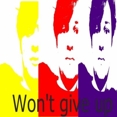 Meu cover Oficial para a musica I Won't give up