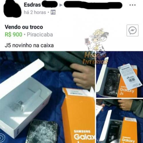 Vende-se Samsung J5 semi novo em ótimo estado 