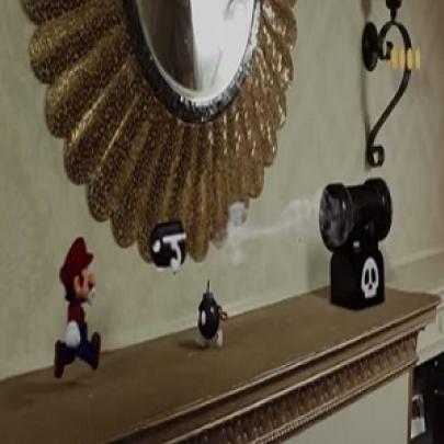 Colocaram Super Mario na vida real!