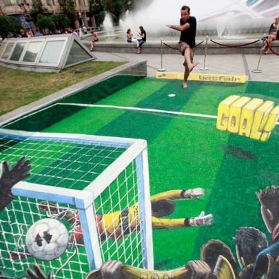 Grafites impressionantes em 3D