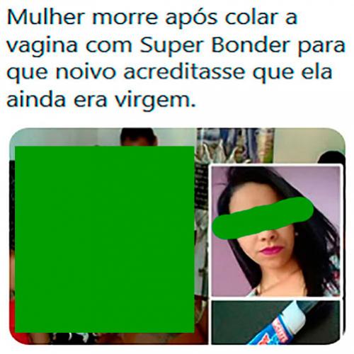 O caso da moça que colou as parte íntimas com Super Bonder pra voltar 