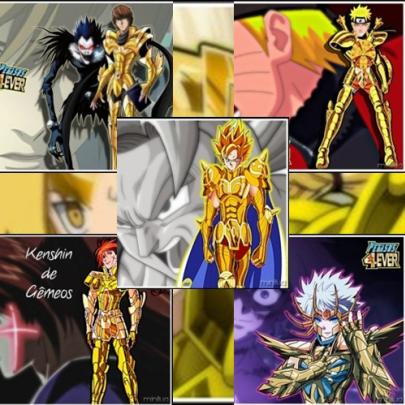 E se personagens de outros animes fossem Cavaleiros de Ouro!?