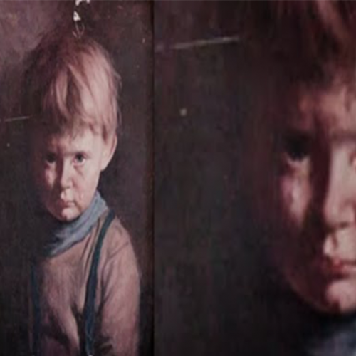 Os quadros das crianças que choram de Giovanni Bragolin