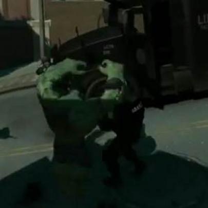 GTA 4: Como seria o Incrível Hulk em vez de Niko Belic