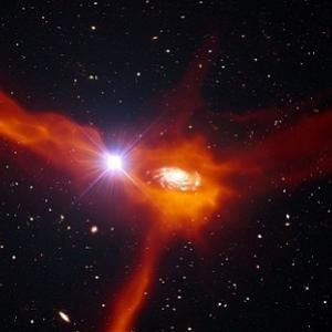 Galáxias devoram gás para formar estrelas