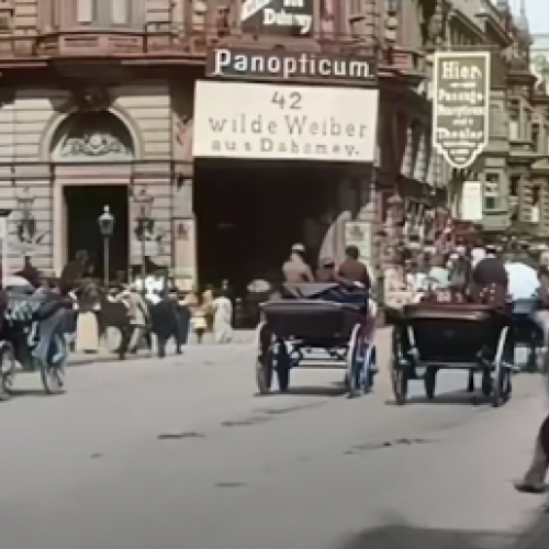Veja como era Berlin em 1896 nesse vídeo especial