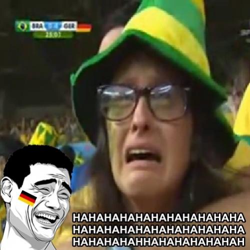 Como seria um alemão vendo a reação dos torcedores brasileiros