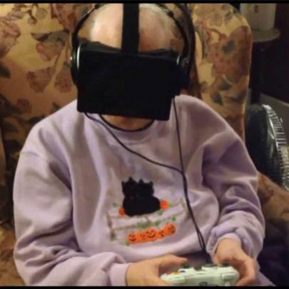 Mulher tem último desejo atendido através do Oculus Rift