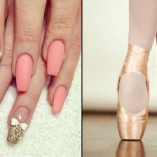 Unhas ballerina nova tendência