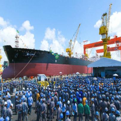 Brasil entre as quatro maiores indústrias navais